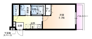 【間取り】 | フジパレス堺浜寺石津Ⅲ番館