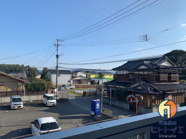 ベルメゾンツツミの展望|バルコニーからの眺望です