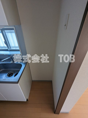 【設備】 | レジディア調布 | 冷蔵庫置き場※クリーニング中の撮影※