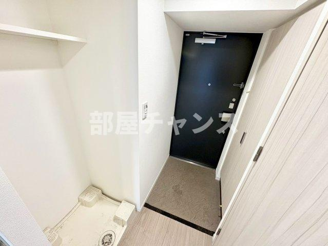 ディアレイシャス矢場町の玄関