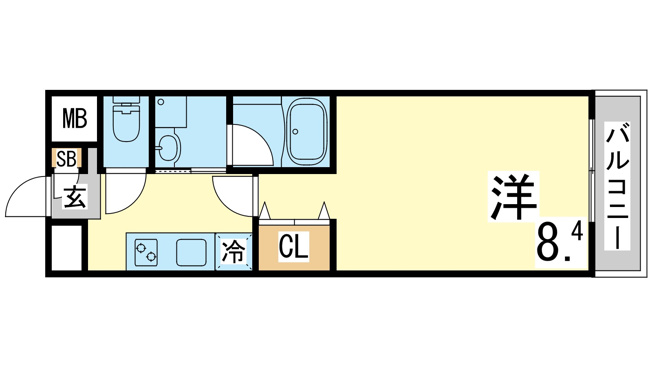 【間取り】 | ビエラコート須磨