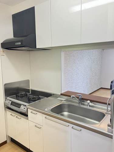 プレジールA棟のキッチン