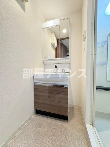 プレサンス上前津プレスの独立洗面台