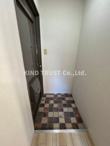 リバティ中津Ⅰの玄関|ゆったりとした玄関です