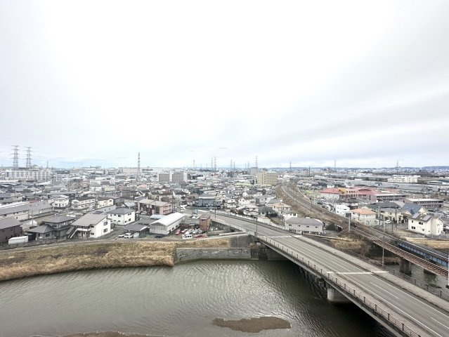 多賀城ロジュマンE棟の展望