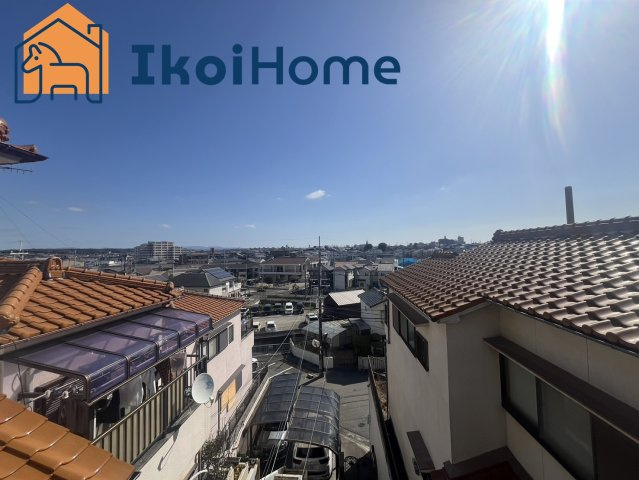 明石市大久保町大久保町　中古戸建　フルリフォの展望|●年中無休：見学時間9:00～20:00・当日予約可●住戸からの眺望でございます。大きな建物ございませんので陽当り・通風良好です。