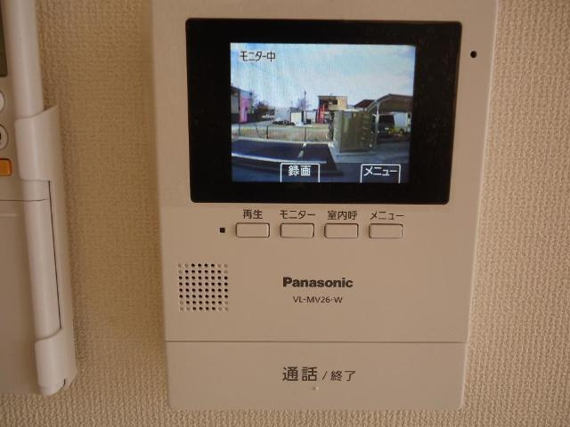 sun fitの内装|カメラ付インターホン