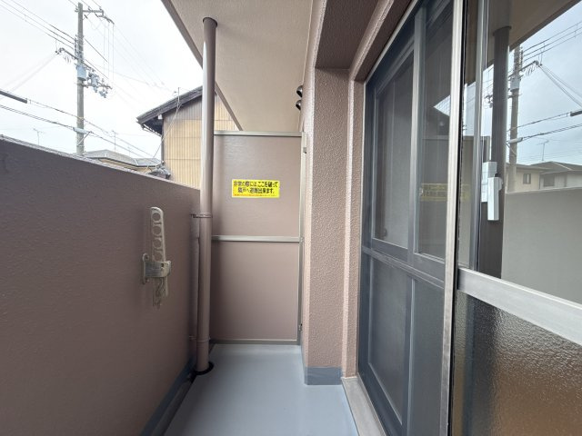 コンフォート　本町のバルコニー