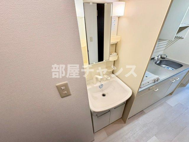 レジデンス名古屋千代田の洗面所