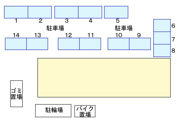 ワンシーダーヒルズの区画図
