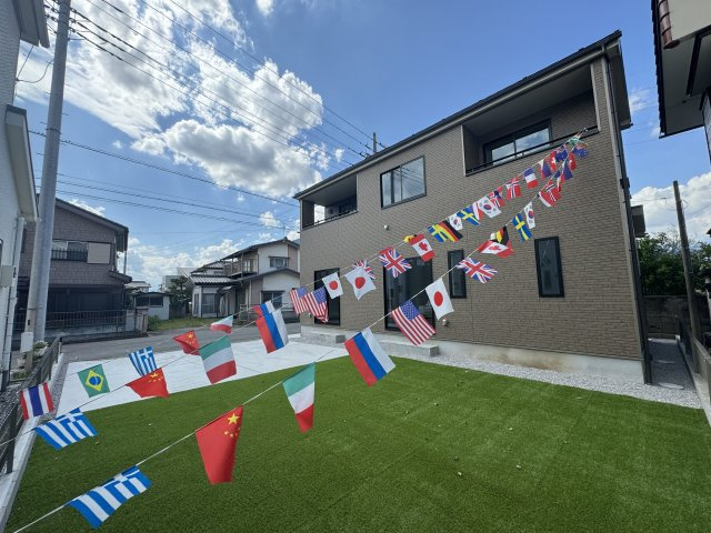 新築　前橋市朝倉町8期　Heartful　Town　1号棟の外観|現地写真　新築　前橋市朝倉町8期　Heartful　Town　1号棟