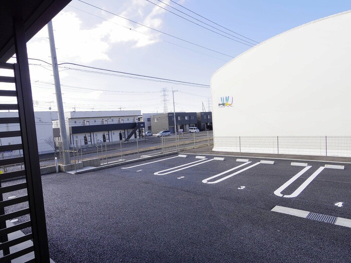 かえでⅡの駐車場