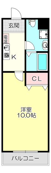 【間取り】 | ミワパラディ荒本西