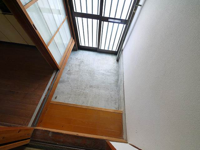 吉田貸家の玄関|シンプルで使いやすい玄関です