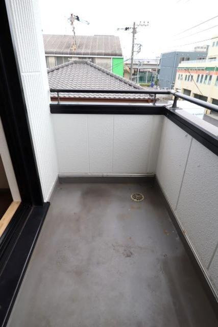 レインボーハウスのバルコニー