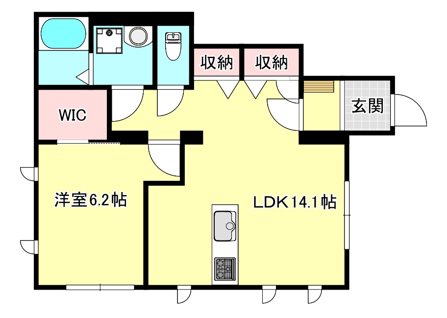 CASA dearⅡの間取り
