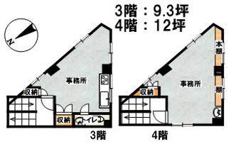 【間取り】 | 儀保町事務所