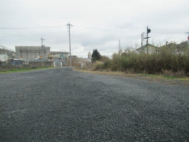 津山口　貸土地の外観