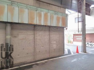 大阪市都島区都島本通３丁目の店舗一部の外観