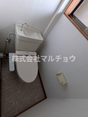メゾン朝来のトイレ|落ち着いたトイレです