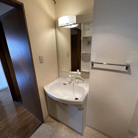 秀弐番館の洗面所