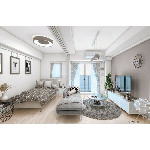 メイクス矢場町Ⅱの寝室