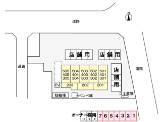 【駐車場】