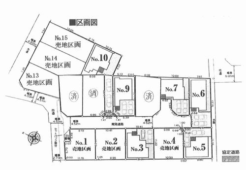 平塚市平塚３丁目　№9の区画図
