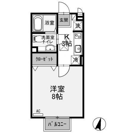 【間取り】 | グローリアB