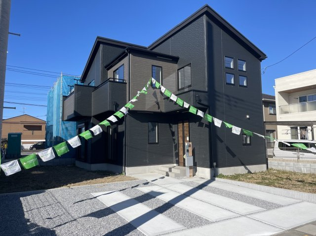 鴻巣市北根　の外観|同現地他号棟外観施工例