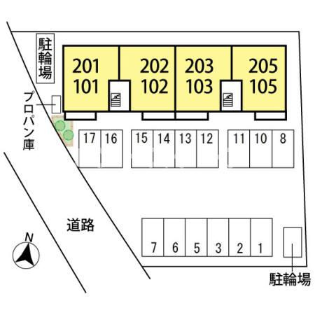 リ ジェルの区画図|高崎、前橋、伊勢崎エリアのお部屋探しはエンドスケープまで！お客様の理想お聞かせ下さい♪
高崎、前橋のお部屋探しはエンドスケープまで！お客様の理想お聞かせ下さい♪