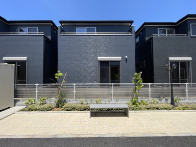 【外観】 | Livele Garden.S羽生市西5丁目　新築住宅 | ≪2号棟≫35年住宅保証システム。本保障10年以降、5年後ごとに最長35年まで長期保証延長可能！ 
現地(2024年7月撮影)