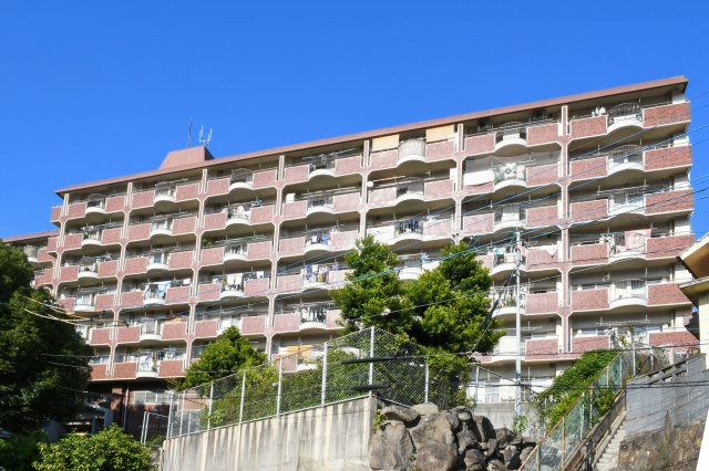 オークランド第二到津ー3LDKー　【中古マンション　小倉北区】の外観|ペット相談可能のリノベーション物件♪