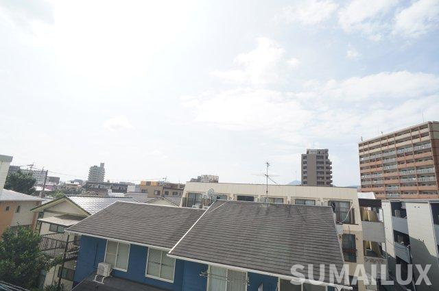 熊本市中央区黒髪２丁目のアパートの展望