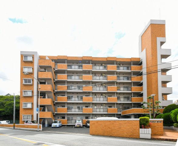 コーポランド槻田ー中古マンションー3LDKー　【中古マンション　八幡東区】の外観|最上階角部屋の住居です♪　【中古マンション　八幡東区】