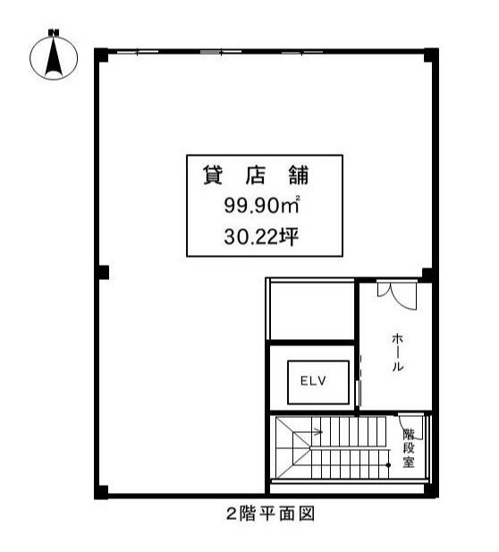 はな屋ビル【　名古屋の貸事務所・貸オフィス　】の間取り