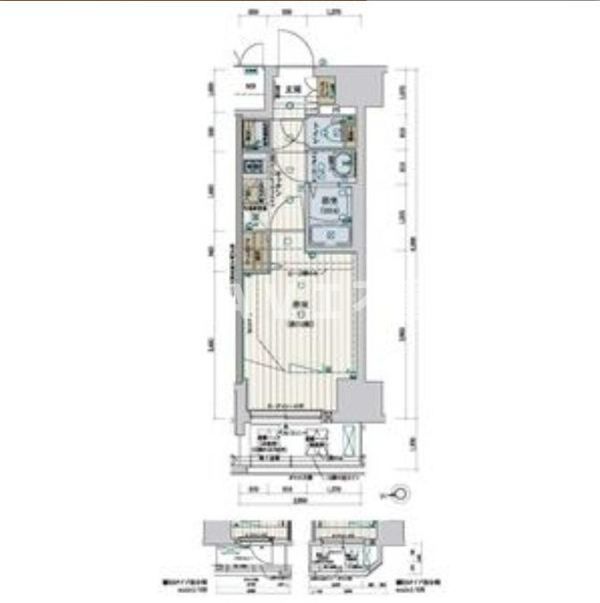 ファーストフィオーレ谷町六丁目フェリシア BRAVI不動産の間取り