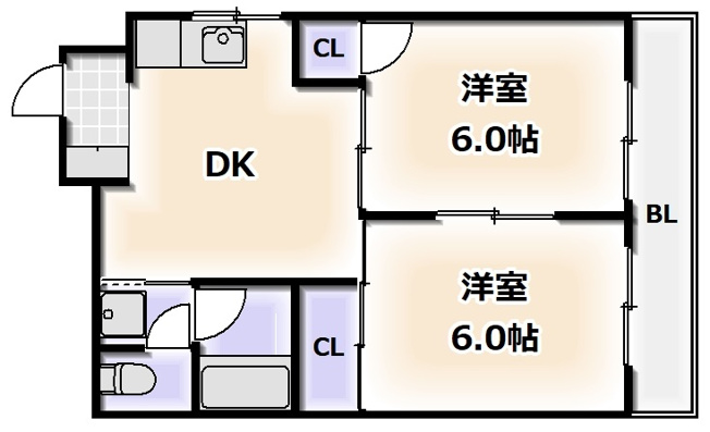 【間取り】 | アークハイム川島