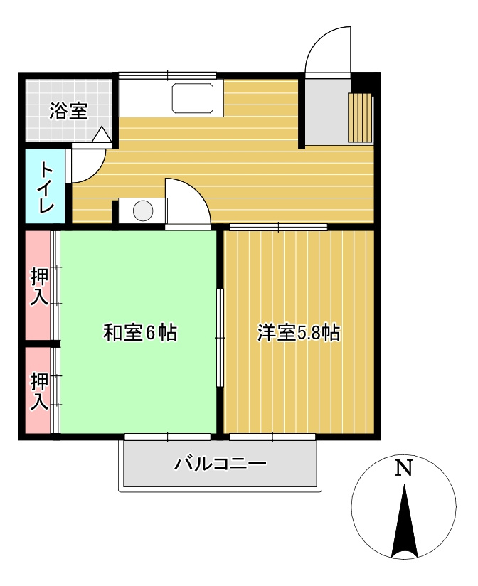 ニューシティＡの間取り