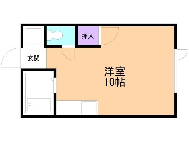 ハイツロイヤルシティーの間取り