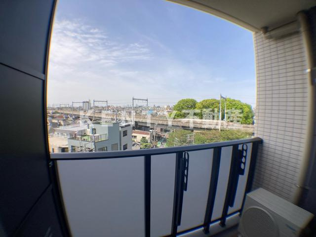 【バルコニー】 | ルフォンプログレ西大井プレミア | 暖かな日差しのふりそそぐバルコニー