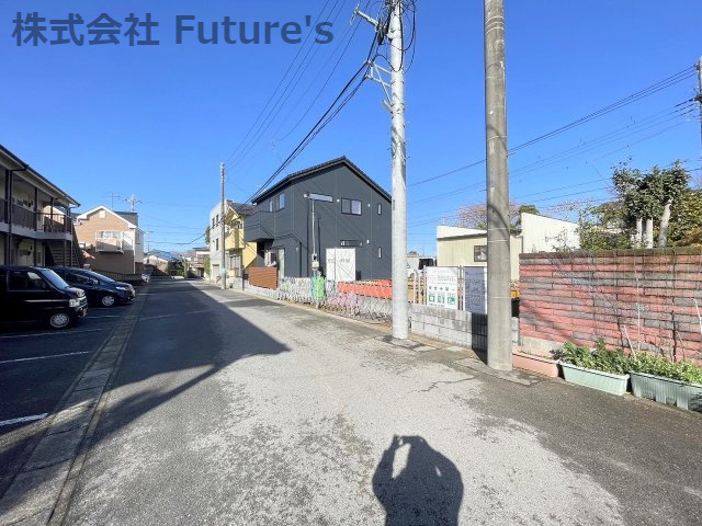 流山市加4丁目　新築戸建　全1棟の前面道路含む現地写真|前面道路含む現地写真です。