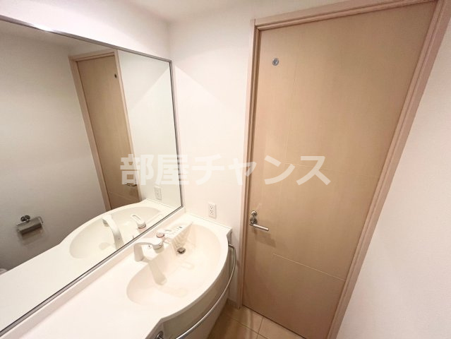 フロンティアタワー名駅南の洗面所