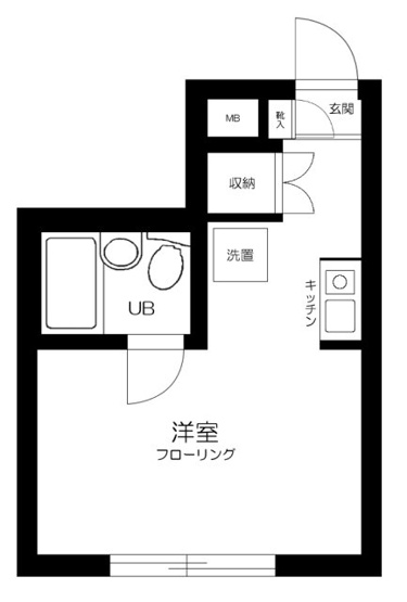 【間取り】 | ハイツ若草