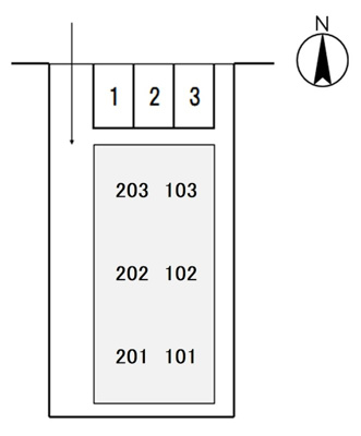【区画図】 | 豊成サンコーポ