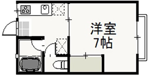 【間取り】 | 豊成サンコーポ