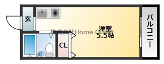 【間取り】 | ライラックレインボー北木の本