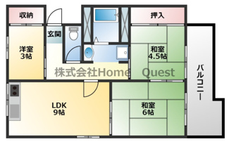 【間取り】 | シャルマンコート種田