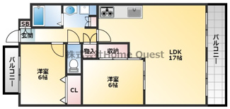【間取り】 | ベルデュール垣内