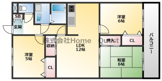【間取り】 | パレーシャル21